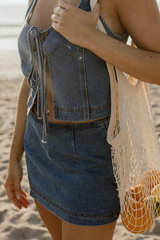 Coastal Cowgirl Denim Skort