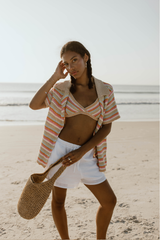 Golden Hour Crochet Shirt