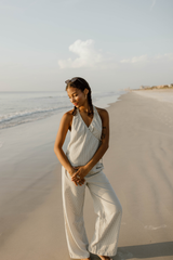 Off the Coast Halter Top