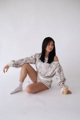 Woodland Camo Fleece Sweatshirt