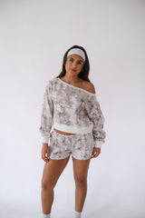 Woodland Camo Fleece Sweatshirt