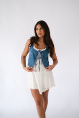 Lovelace Mini Dress
