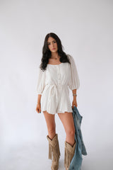 Sun Spell Cotton Romper