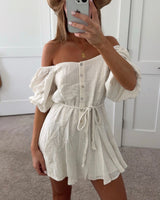 Sun Spell Cotton Romper