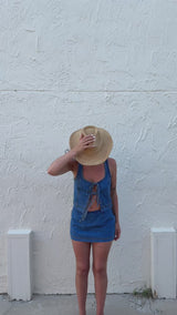 Coastal Cowgirl Denim Skort